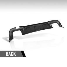 G-PLUS Rear Lower Bumper Valance for Benz GLA250 2015-2017 AMG Style Silver Close-up View