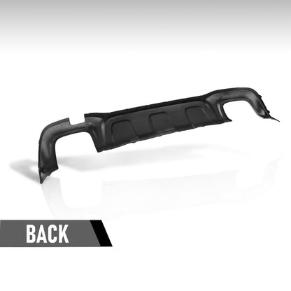 G-PLUS Rear Lower Valance Panel Compatible with Benz GLA250 2015-2017 with AMG 1568852925, MB1195135 Silver