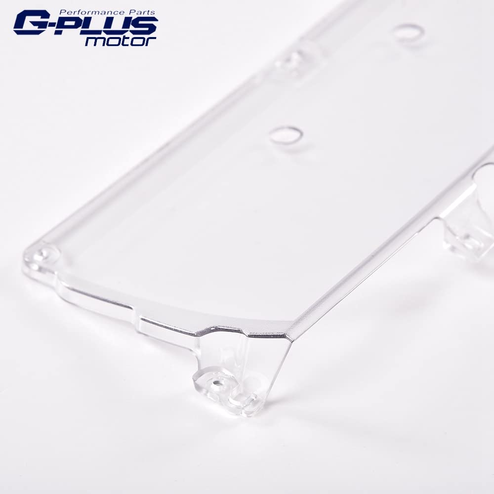 G-PLUS Dash Board Lens Cover Compatible with 1992-1996 F150 Dash Clear Lens Cover Dashboard Instrument Cluster Gauge Cover Lens