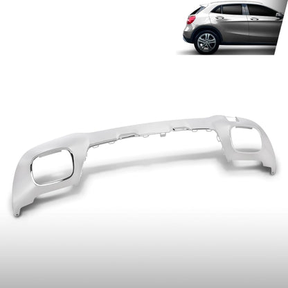 G-PLUS Rear Bumper Molding Trim Compatible with Benz GLA250 2015 2016 2017 2018 2019 1568851400, A1568851400, 156-885-14-00 Silver