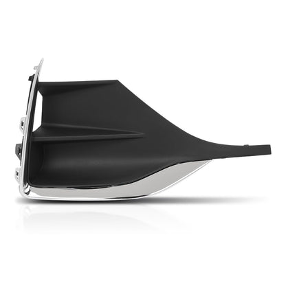 G-PLUS Front Right Passenger Side Fog Light Trim Compatible with Buick Encore GX 2020 2021 2022 42660272, GM1047137 Chrome Black