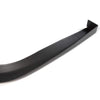Universal Fit CS Style PP Front Bumper Add on Lip Flat Splitter Plate Under Panel Unpainted Black Spoiler Splitter Valance Chin Bodykit - 67" L x 22" D