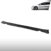 G-PLUS Skirt Lower Rocker Cover Molding Driver Left Side LH Compatible with Tesla Model 3 2017-2022 1089828 00 D, 108982800D Black