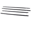 4PCS Weatherstrip Window Seal Compatible for Honda Civic 4 Door 2006-2011 Outside Trim Seal Belt Black