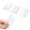 G-PLUS 100 Counts 3"X4" Card Sleeves Baseball Card Protectors,Hard Plastic Sportcards Football Game Card Holder,Collecting Trading Clear Card Sleeves 1.5MM(100 Hard Sleeves + 100 Soft Sleeves)