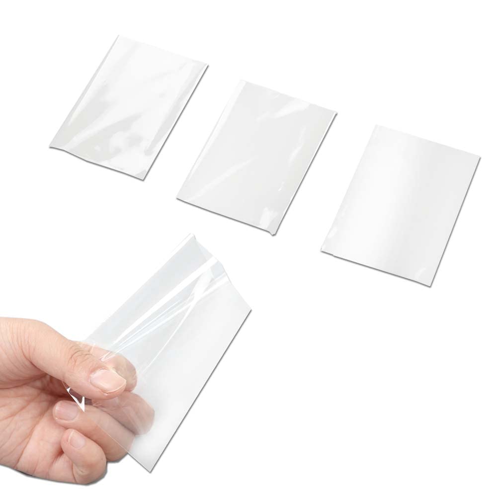 G-PLUS 100 Counts 3"X4" Card Sleeves Baseball Card Protectors,Hard Plastic Sportcards Football Game Card Holder,Collecting Trading Clear Card Sleeves 1.5MM(100 Hard Sleeves + 100 Soft Sleeves)