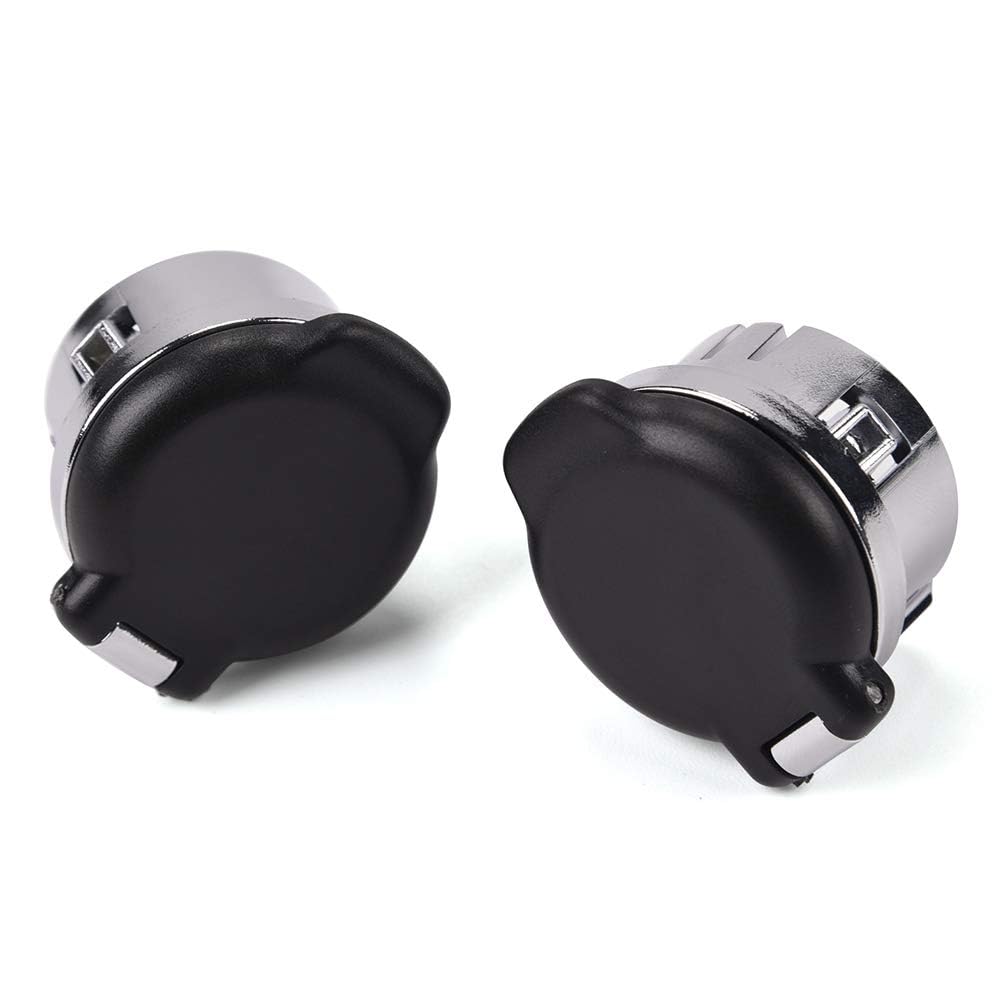 G-PLUS Dash Power Outlet Cover, Compatible with Chevy Avalanche Silverado 1500 Suburban Tahoe 2007-2013 Fit 2008-2014 Cadillac CTS/CTS-V Sedan/2010-2014 Cadillac CTS/CTS-V Wagon 20983936 25793816