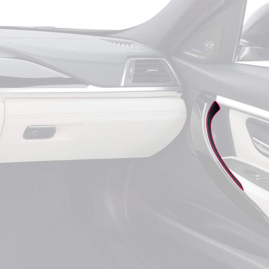 G-PLUS Inner Door Handle Pull Handle Strap Grab Cover Door Armrest Bracket Driver and Passenger Side Compatible with BMW 3 Series/4 Series F30 F80 F31 F32 F33 F34 F35 F82 F83