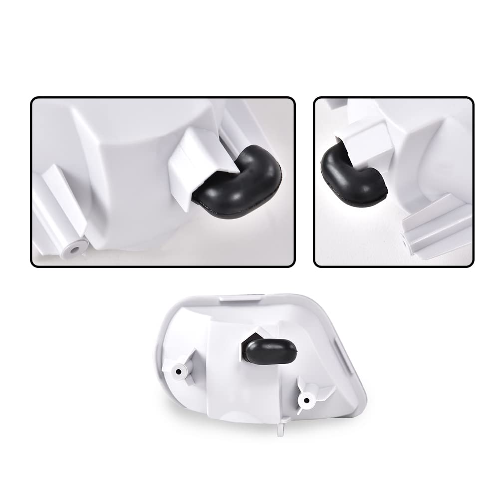 G-PLUS Side Marker Corner Parking Lights Turn Signals Compatible with 1998-2002 Pontiac Firebird Trans Am 10301404 10301405 GM2520177 GM2521177 (Smoky)