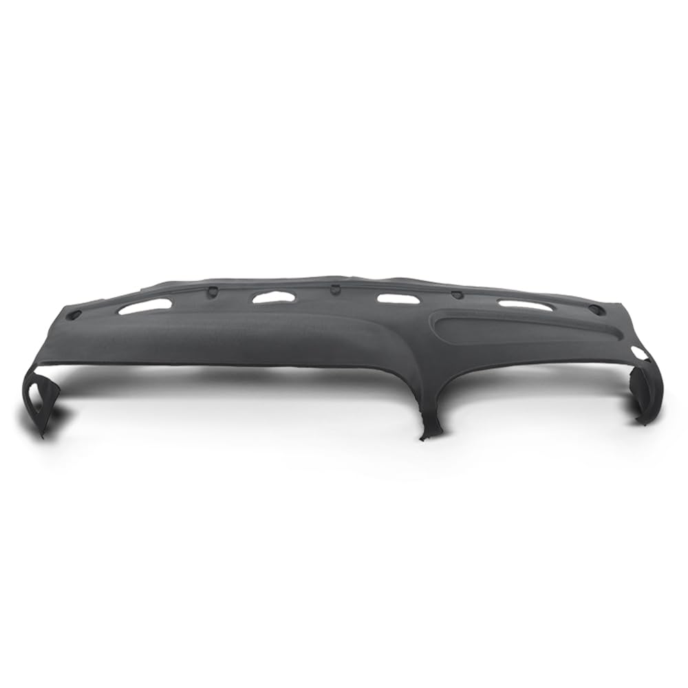 G-PLUS TPE Dash Cover Skin Dash Cover Overlay Skin Compatible with Ram 1500 SLT 2001, Fit Ram 1500 SS/T 5.9L 1998,Fit Dodge Ram 1500/2500/3500 1998 1999 2000 2001 2002 Gray
