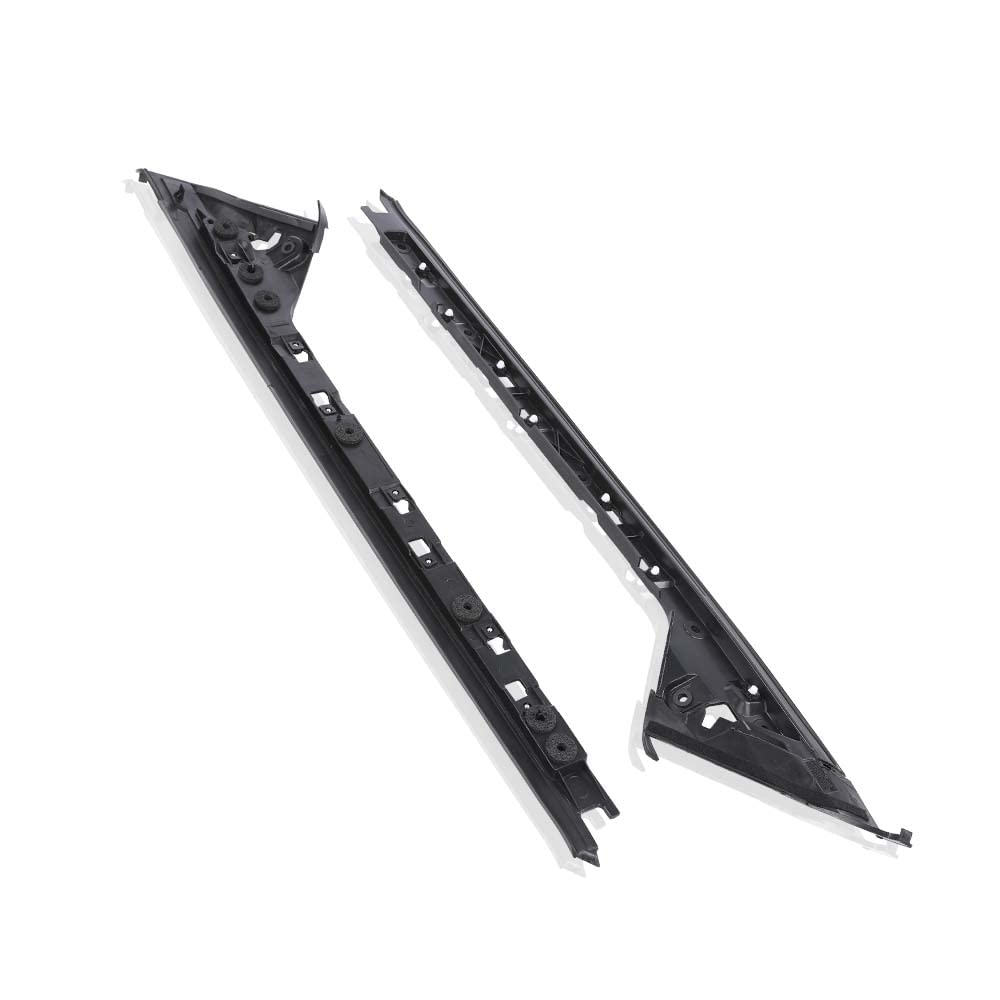 G-PLUS Windshield Inner Trim Pillar Molding Compatible with 2011-2019 Ford Explorer Passenger & Driver Side Black