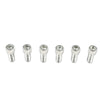 G-PLUS 12pcs SBC Stainless-Steel Hex Intake Manifold Bolt Kit for 1955-1986 Chevy Engines (265/283/302/305/327/350/400) - Silver