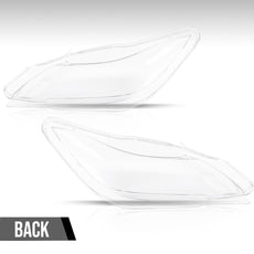 G-PLUS Headlight Lens Cover Pair for BMW Z4 E89 2009-2016 Clear Close-up View