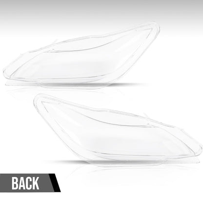 G-PLUS Headlight Lens Cover Compatible with BMW Z4 E89 2009-2016 Left & Right Pair Front Headlamp Lens Cover Clear