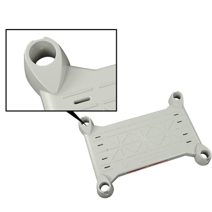G-PLUS Grey Platform Fit Above Ground BiltMor Swimming Pool Step