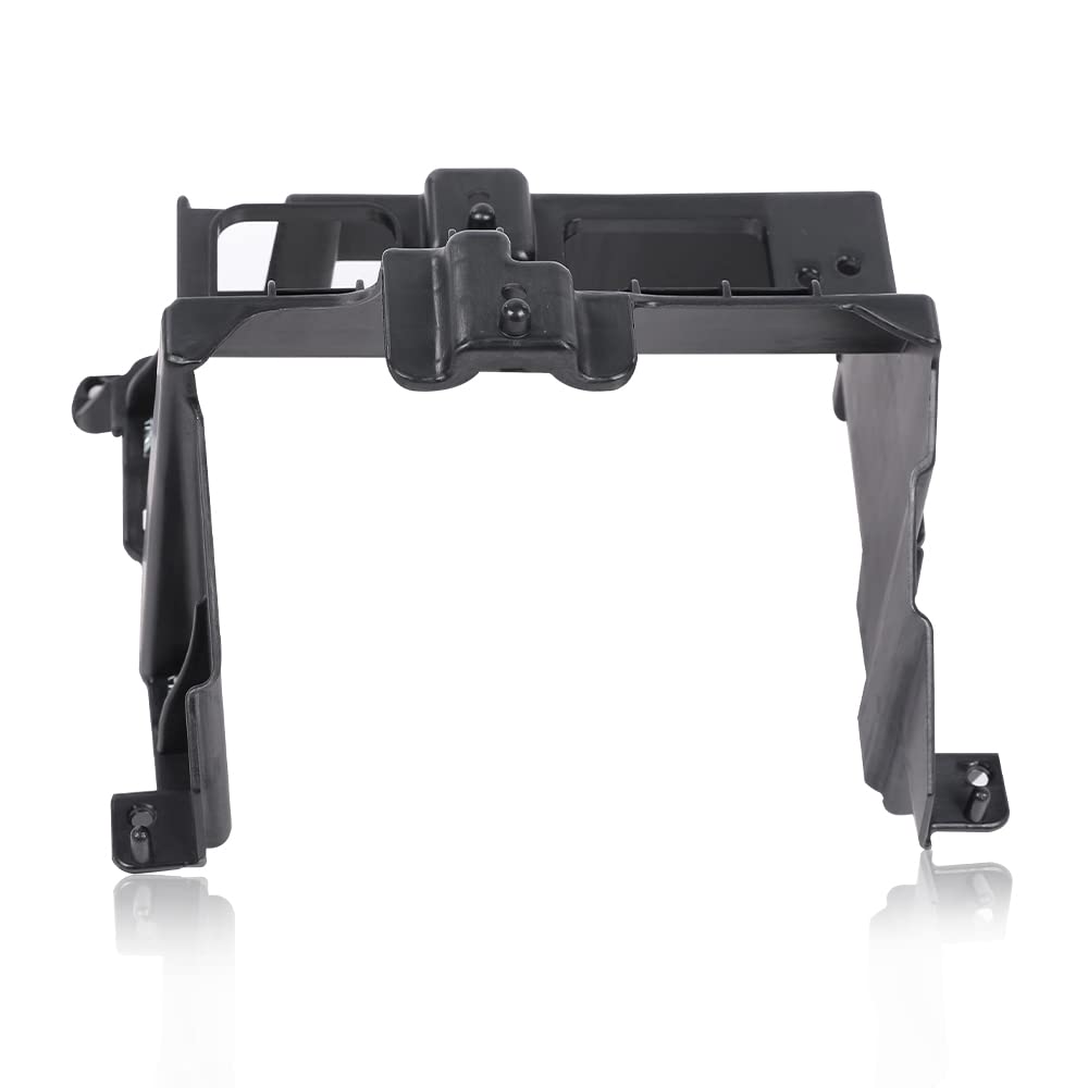 G-PLUS Dash Panel Double Radio Cage Bracket Compatible with Chevy Silverado Tahoe GMC Sierra 2003 2004 2005 2006 Plastic Bracket
