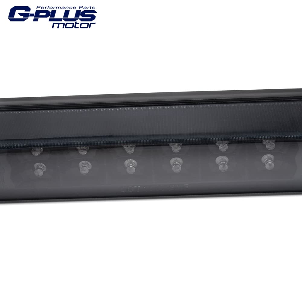 G-PLUS Third 3rd Brake Cargo Light Assembly Compatible with 2001-2004 Nissan Frontier Pickup Rear Roof Center High Mount Stop Tail Lamps Replacement