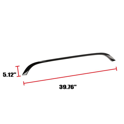 G-PLUS Grill Hood Molding Trim Compatible with Mini Cooper R55 R56 R58 R59 2007-2015 Front Grille Trim Moulding MC1235100 51132751040 Black (NOT Fit S)