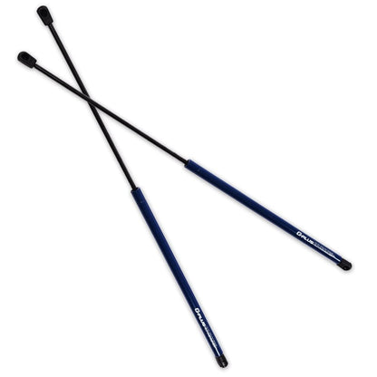 G-PLUS 15 Inches 80lb/380N Gas Hood Struts, Gas Shock Lift Supports Compatible with 1997-2006 F150 F250 Expedition Front Hood Gas Spring (Blue)