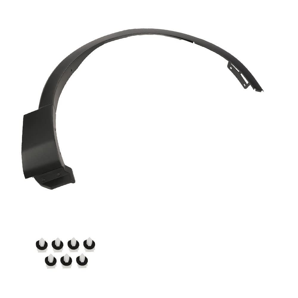 G-PLUS Fender Flares Front Right Passenger Side Compatible with Ford Explorer 2011-2015, Wheel Fender Arch Molding Trim BB5Z16039AA Black