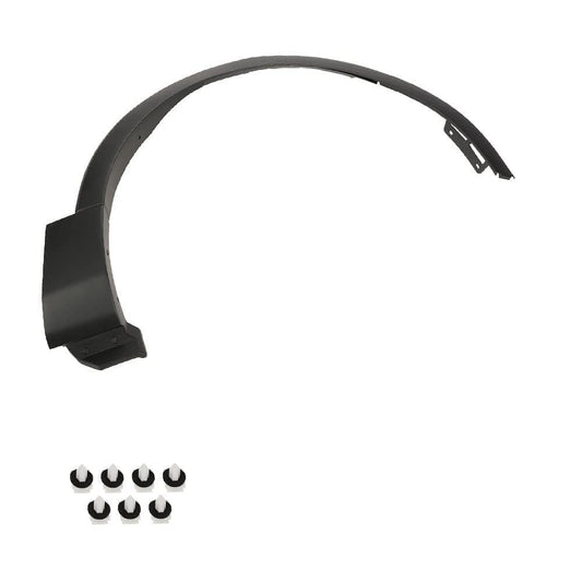 G-PLUS Fender Flares Front Right Passenger Side Compatible with Ford Explorer 2011-2015, Wheel Fender Arch Molding Trim BB5Z16039AA Black