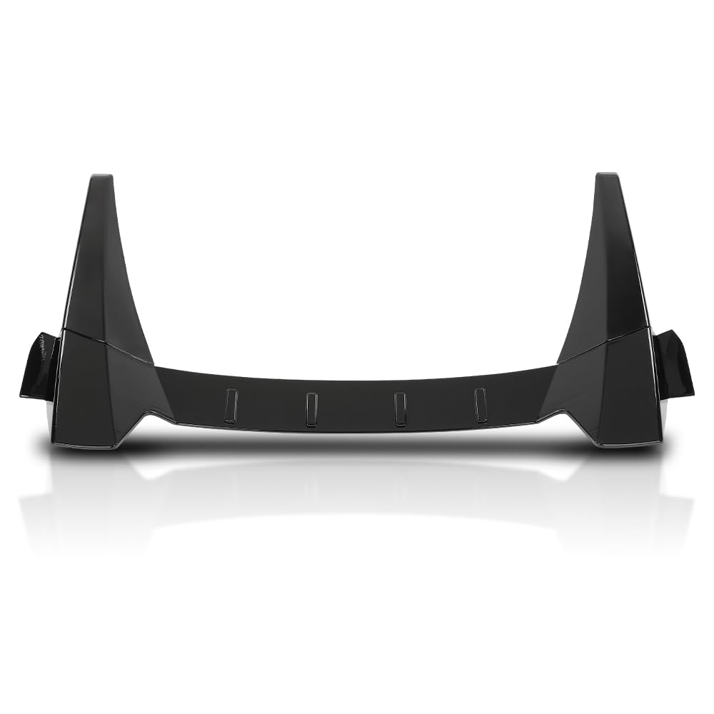 G-PLUS Rear Window Roof Spoiler Compatible with Honda Civic Gen 4 Door Sedan 2016 2017 2018 2019 2020 2021 Rear Roof Spoiler Glossy Black
