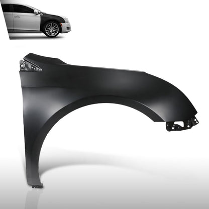 G-PLUS Front Fender Passenger Right Side Compatible with Cadillac XTS 2013-2017 Fit XTS Vsport Platinum 2014-2017 Fit Cadillac XTS Vsport Premium 2014-2016 23149538, GM1241379 Black