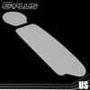 G-PLUS A/C And Heater Delete Panel Set Compatible with Mustang 1979-1993