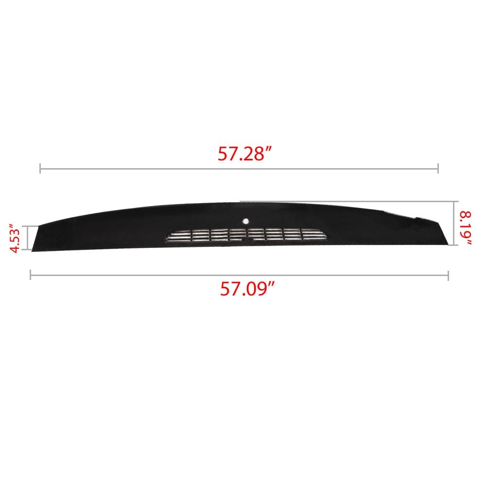 G-PLUS Defrost Dash Cover Compatible with 2007-2013 Chevy Silverado GMC Sierra/ 2007-2014 Chevy Tahoe Avalanche Suburban GMC Yukon XL Denali Brown