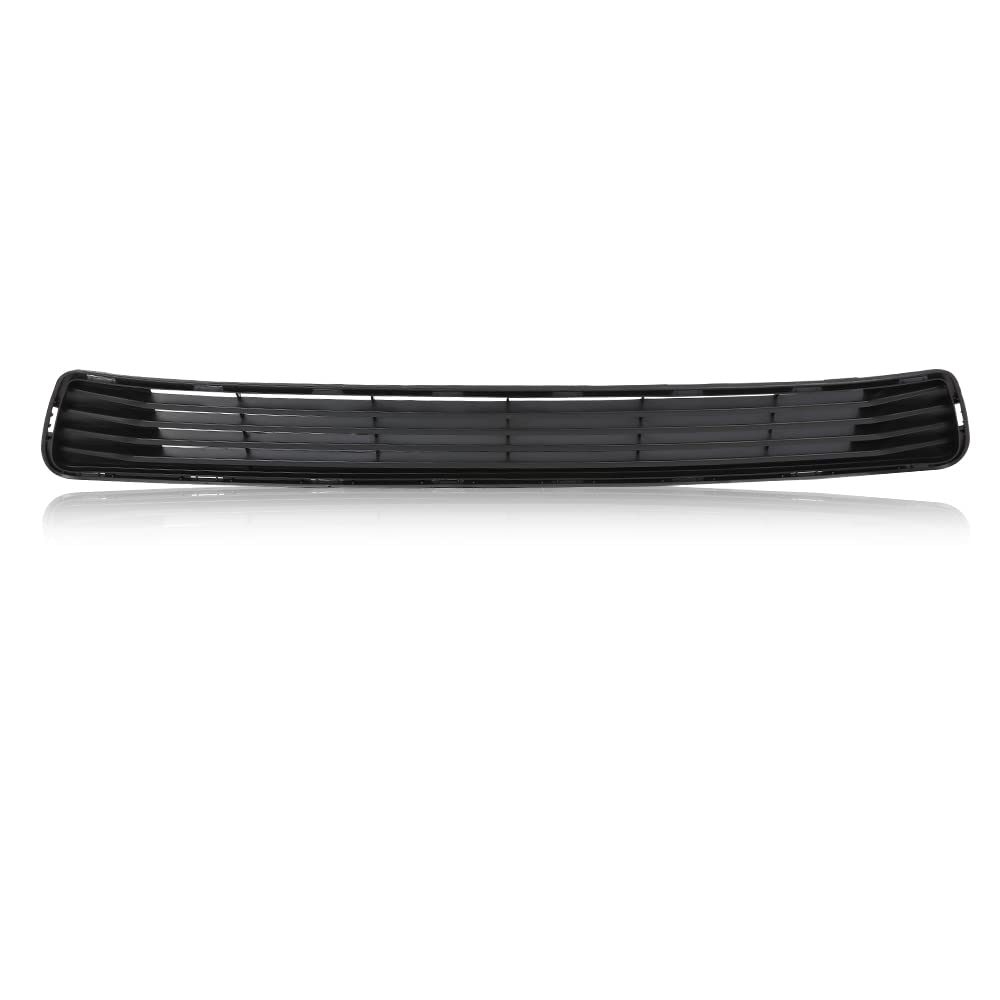 G-PLUS Front Bumper Lower Grille Insert & Fog Light Hole Covers Compatible with Toyota Camry 2012 2013 2014 Replace For TO1036128 TO1038147 TO1039147