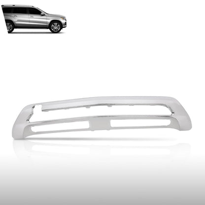 G-PLUS Front Bumper Face Bar Trim Molding Step Pad Compatible with Benz GLS450 2017-2019 1668850501, 1668852138 Silver
