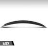 G-PLUS Rear Trunk Spoiler Wing Compatible with BMW 3 Series M3 E90 Sedan 2005 2006 2007 2008 2009 2010 2011 Rear Trunk Spoiler Lip Wing Carbon Fiber Black