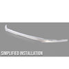 G-PLUS Upper Grille Trim Chrome Compatible with Honda Pilot 2016 2017 2018 71150TG7A00, HO1217108