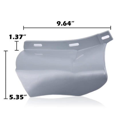 G-PLUS Rear Bumper Quarter Panel Fillers Kit Compatible With Chevy Caprice/Impala 1986-1990 ABS Plastic- Primed,Grey