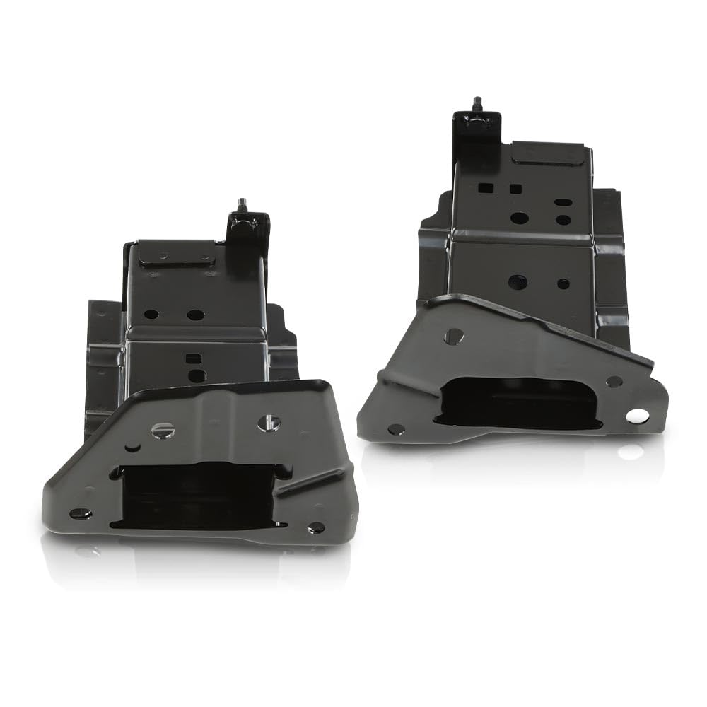 G-PLUS Bumper Bracket Front Left & Right Steel Set Compatible with Nissan Sentra FE+S 2013-2016, Fit Sentra FE+SV 2013-2014, Fit Sentra S, SL, SR, SV 2013-2019