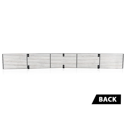 G-PLUS Upper Chrome Billet Grille Grill Insert Compatible with Chevy Blazer 1991-1994 / Chevy S10 1991-1993 Phantom Grille C85232A Silver