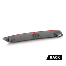 G-PLUS Bumper Reflector Right for BMW F10 5-Series M Package 2011-2016 Red Close-up View