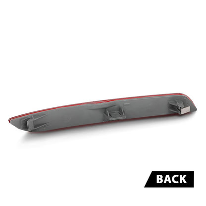 G-PLUS Rear Right Bumper Reflector Compabile with F10 5-Series M Package 2011-2016 63147842956 Red Passenger Side