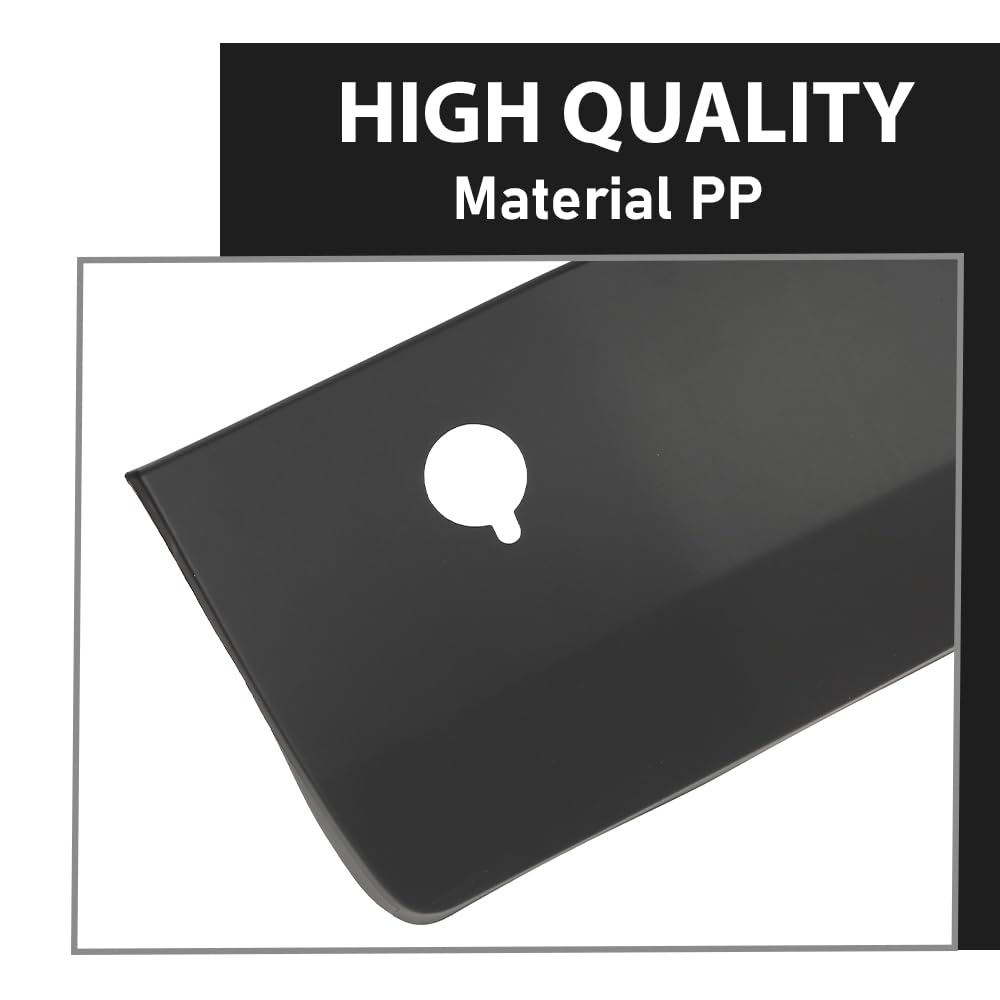 G-PLUS Left Driver Rear Door Lower Molding Compatible with Ford Transit/Transit-150/Transit-250/Transit-350 2015-2019,Without Camera Hole KK3Z-99425B28-BC