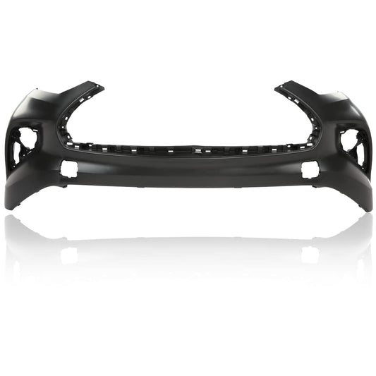 G-PLUS Front Bumper Cover, Compatible with Toyota Highlander 2020 2021 2022 Fit L, LE & XLE Models WITHOUT Park Assist ONLY TO1000462 521190E950