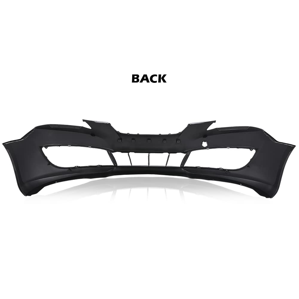 G-PLUS Primered Front Bumper Cover Fascia Compatible with 2010-2012 Hyundai Genesis Compatible with Coupe (2-Door) Models ONLY 615343714813 HY1000180 865112M000