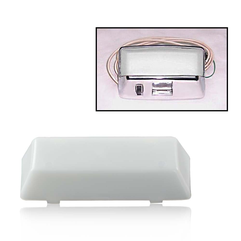 G-PLUS Roof Dome Plastic Lens Light Compatible with Cutlass 1978-1988 GM#1674099 Reading Map Lamp Lens Cover