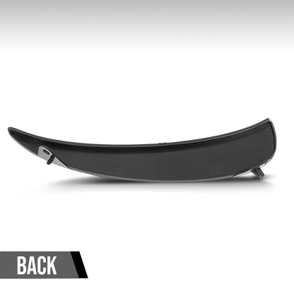 G-PLUS Bumper Face Bar Trim Molding Step Pad Front Driver Left Side Compatible with Benz E350 / E450 4Matic Sedan 2021-2022 2138856306, MB1046183 Black