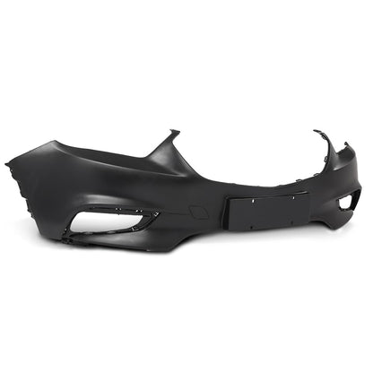 G-PLUS Front Bumper Cover Compatible with Buick Encore 2017 2018 2019 2020 2021 w/o Sensor Hole, GM1014128, Primed Black