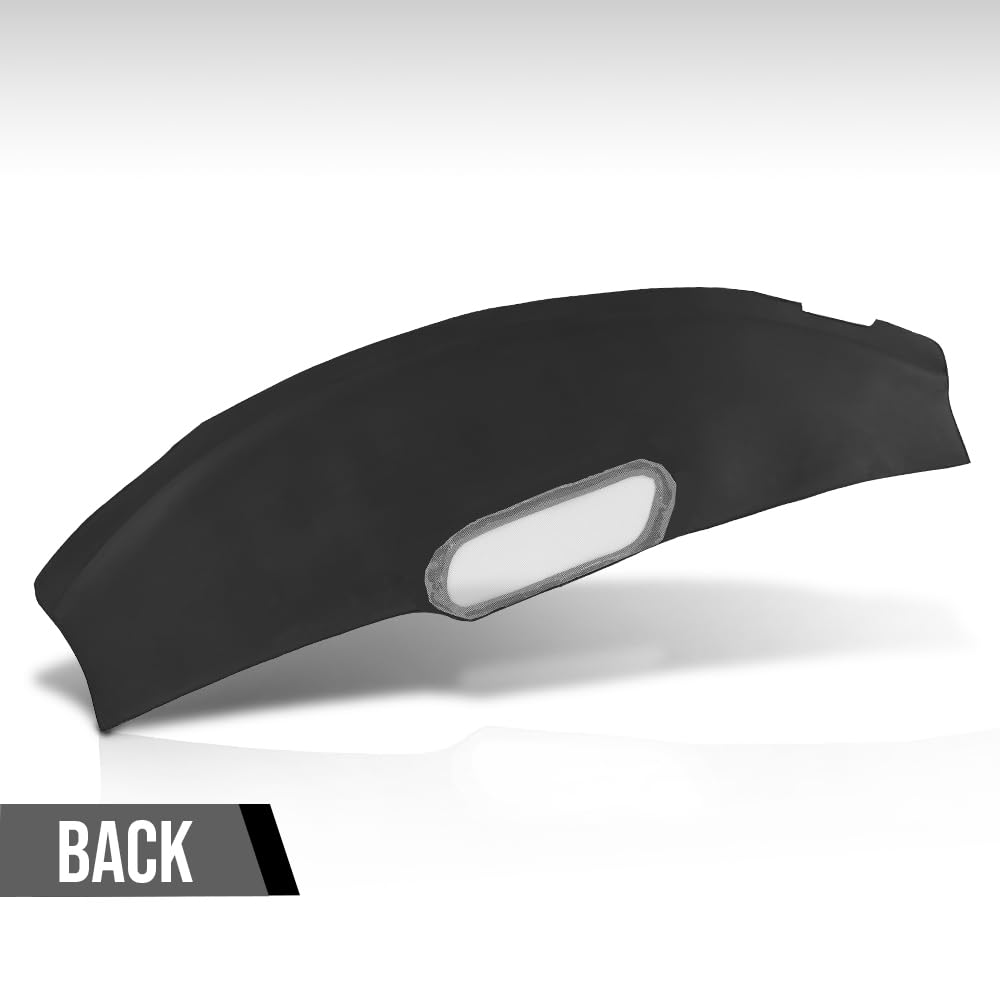G-PLUS TPE Dash Cover Dashboard Panel Compatible with Pontiac Firebird 1993 1994 1995 1996 Black