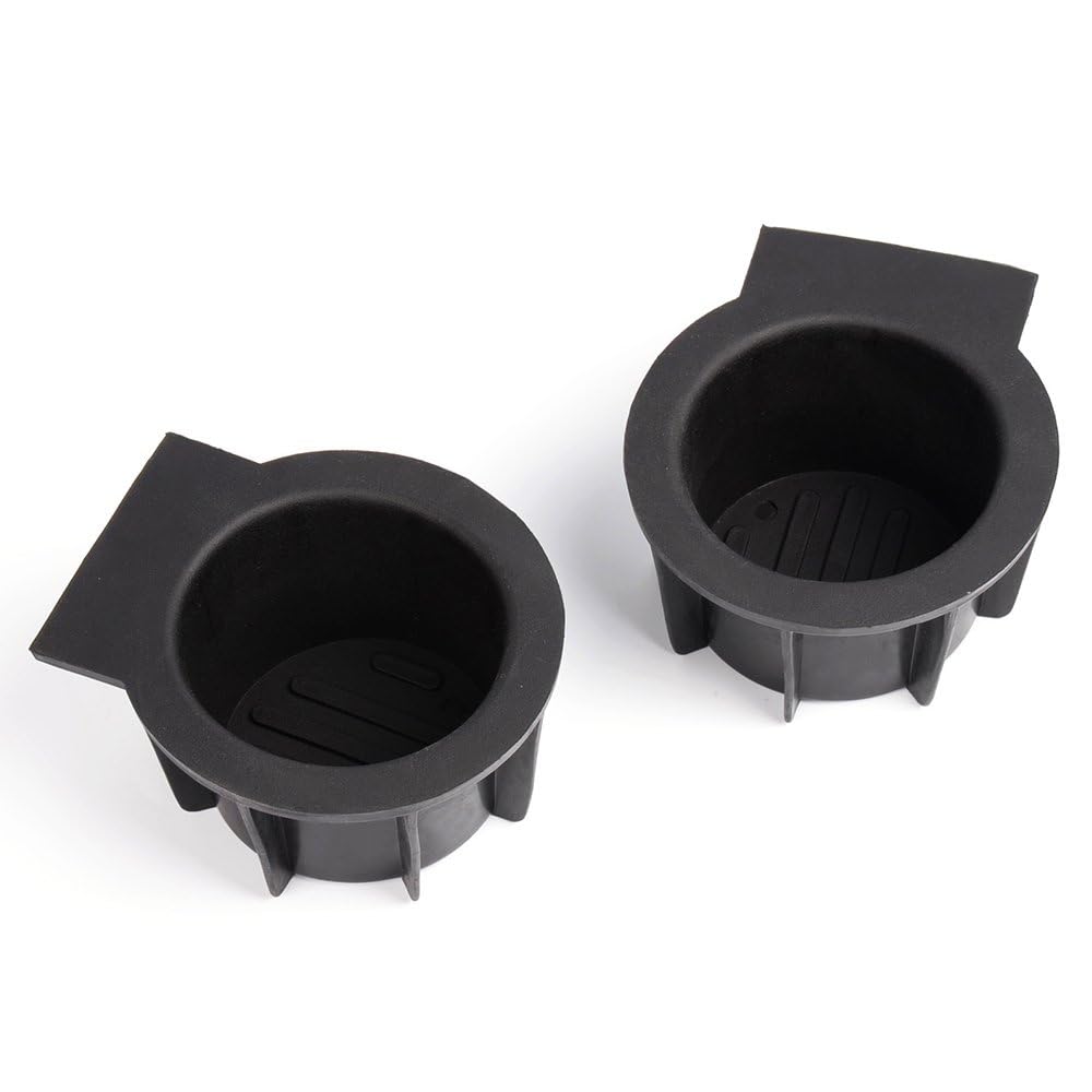 G-PLUS Center Console Cup Holder Compatible with Ford F150 2009-2014 Without Flow Through Center Console/Fit Lincoln Mark LT 2006-2008 NOT Fit 2004-2008 XL/XLT/SVT/XLT Rubber Inserts 41008