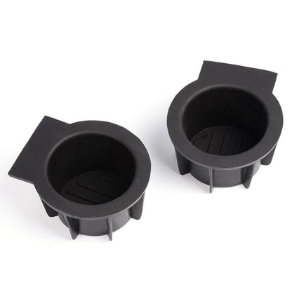 G-PLUS Center Console Cup Holder Compatible with Ford F150 2009-2014 Without Flow Through Center Console/Fit Lincoln Mark LT 2006-2008 NOT Fit 2004-2008 XL/XLT/SVT/XLT Rubber Inserts 41008