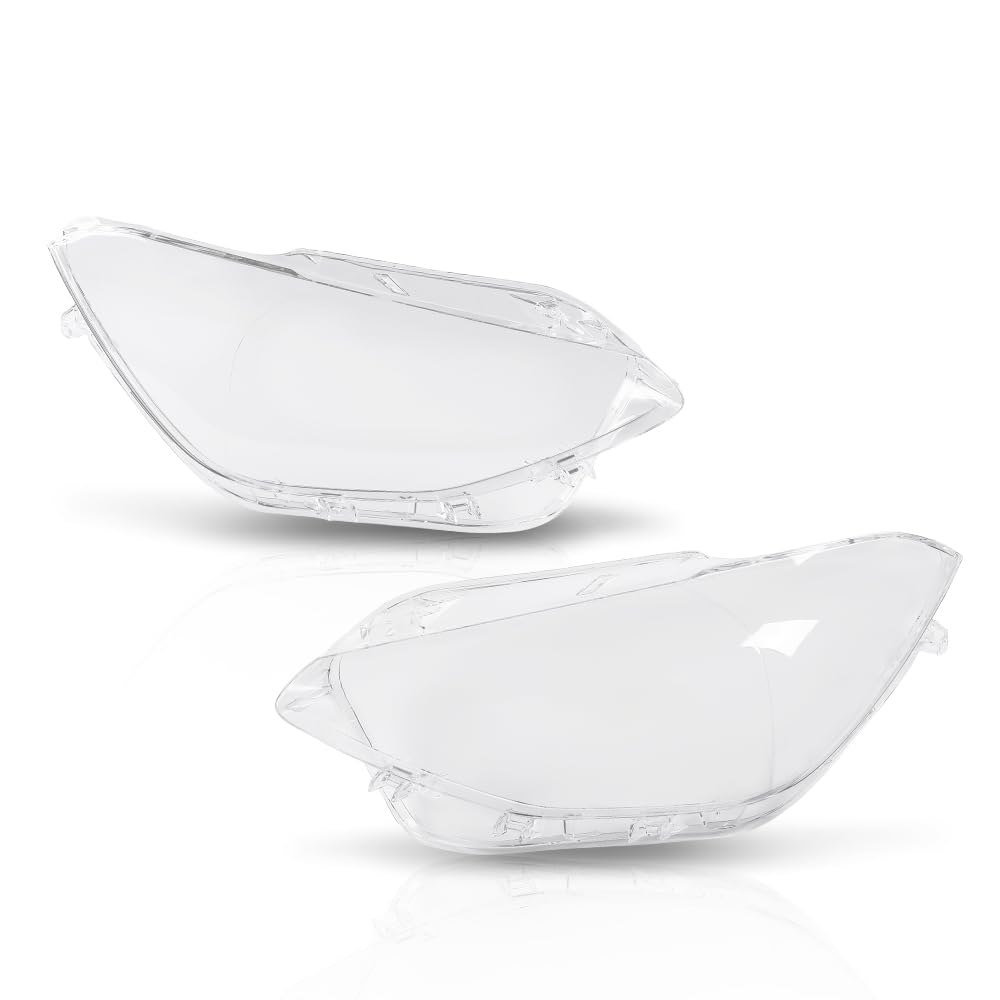 G-PLUS Headlight Lens Cover Compatible with BMW F20 2012-2014 Left & Right Pair Front Headlamp Lens Cover Clear