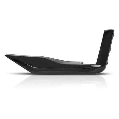 G-PLUS Bumper Cover Molding Driver Side Front Compatible with Cadillac Escalade/Escalade ESV (submodel: Sport, Sport Platinum) 2021-2024 GM1038295, 87829987 Gloss Black