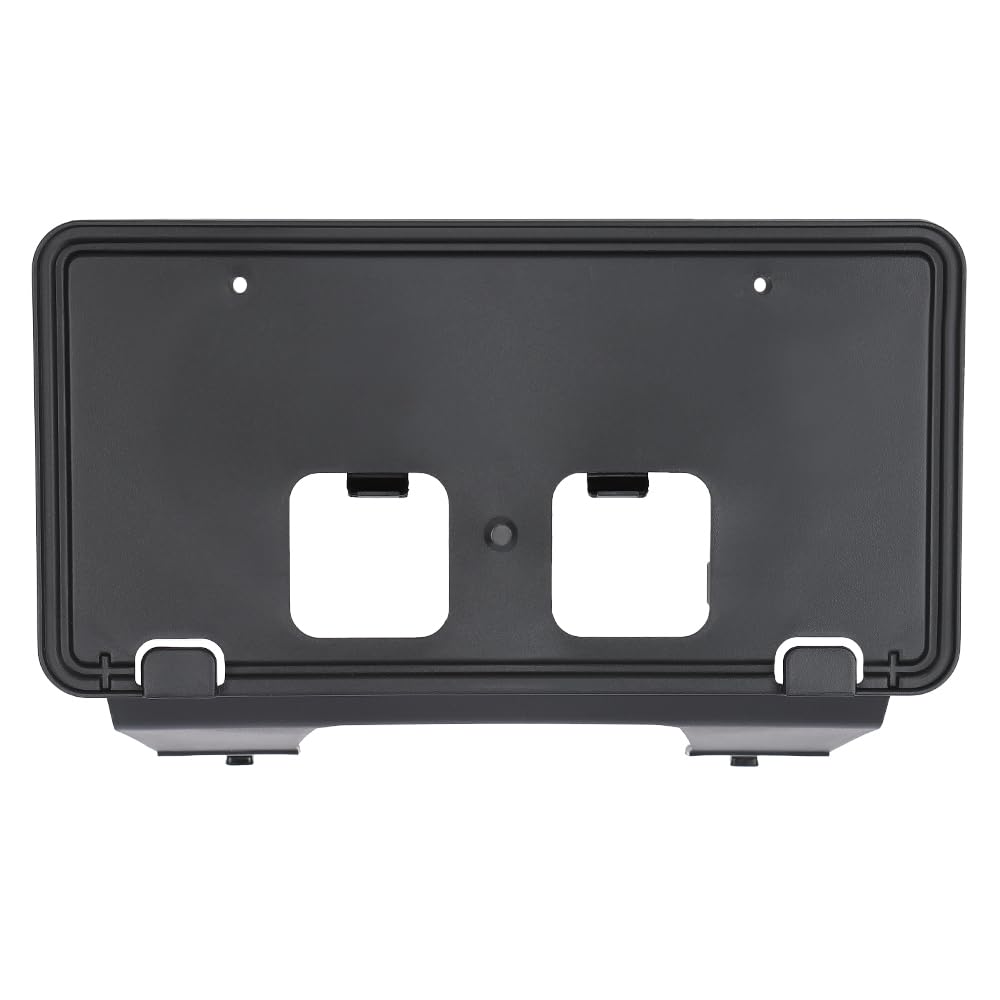 G-PLUS Front License Plate Bracket Compatible with Ford F250 F350 Super Duty 2020-2022 LC3Z-17A385-AB Black License Plate Holders Black